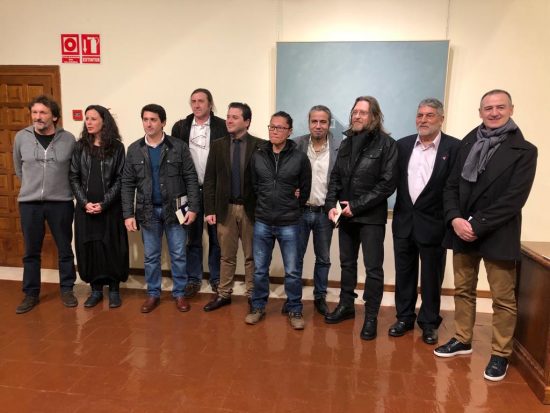 Jurado y premiados del  XXVII Premio López-Villaseñor de Artes Plásticas