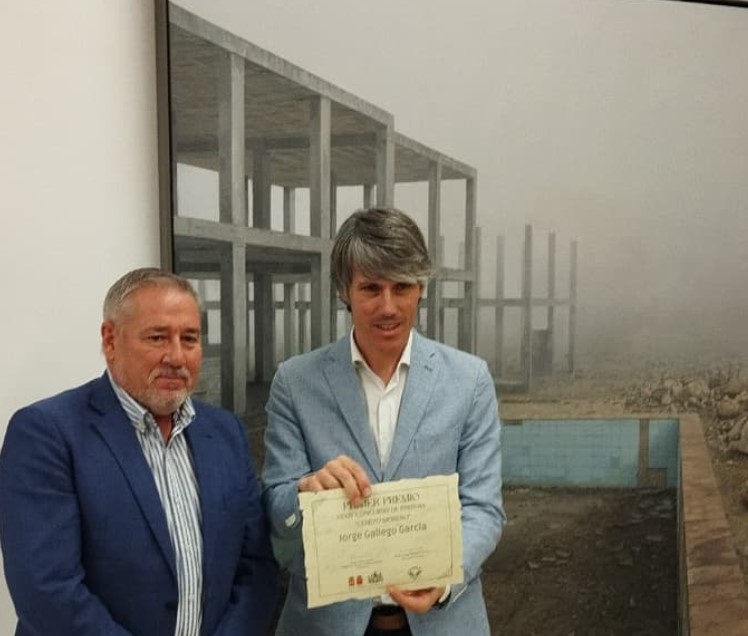 Entrega del Premio de 7.000 € a Jorge Gallego García