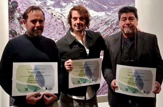 Los tres ganadores del XVIII Concurso Internacional de Pintura Fundación Agua Granada 2024