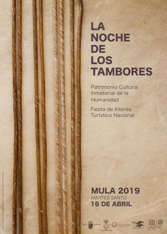 el-cartel-de-andres-garcia-mellado-anunciara-la-noche-de-los-tambores-de-mula-murcia